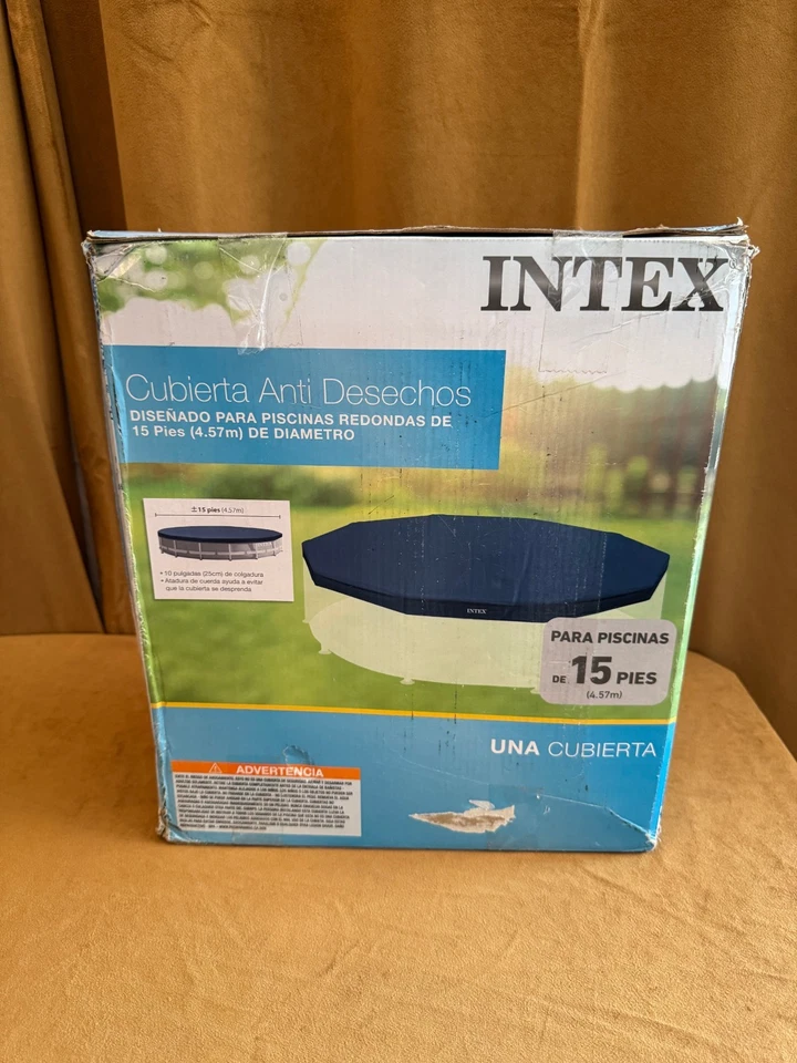 Intex 15-Foot Round Easy Set Pool Debris Cover #28023E for above ground New - Image 3 of 3