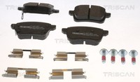 Bremsbelagsatz Scheibenbremse Triscan 8110 15077 FüR Fiat Tipo 357SXN1A 357WXN1A