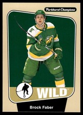 2024-25 Parkhurst Champions Brock Faber Minnesota Wild #7