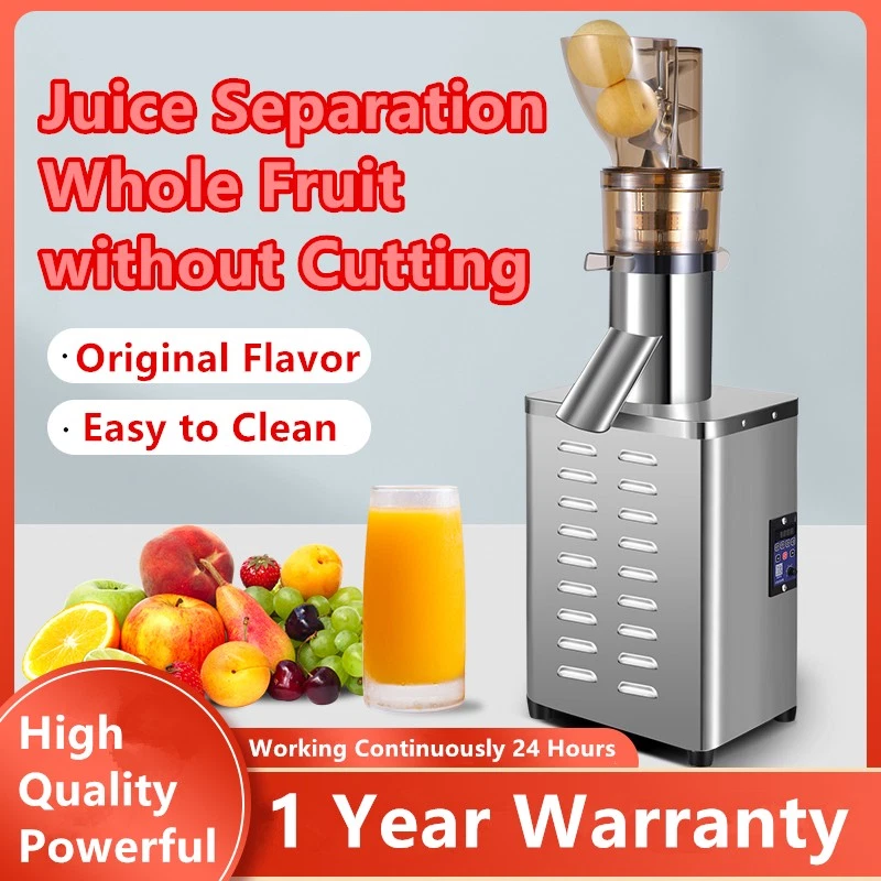 3000W Commercial Juicer Cold Press Juice Extractor Apple Orange Citrus Pineapple