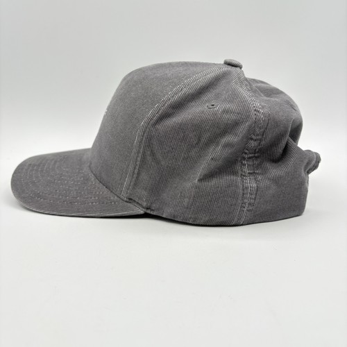 NWOT Peter Millar Pebble Beach Golf Links Gray Corduroy Snapback Cap - Picture 5 of 6