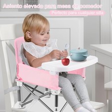Tischsitz Faltbarer Babysitz Babystuhl Hochstuhl Sitzerhöhung Essstuhl Kinder DE
