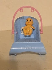 Lot Barbie Skipper Babysitter Inc Nap N Nurture Baby Doll Bouncer Seat Toy