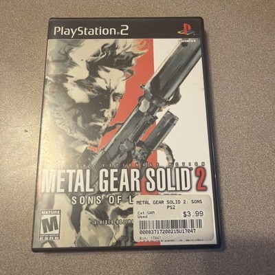 Metal Gear Solid 2: Sons of Liberty PlayStation 2 PS2 CIB With Registration Card