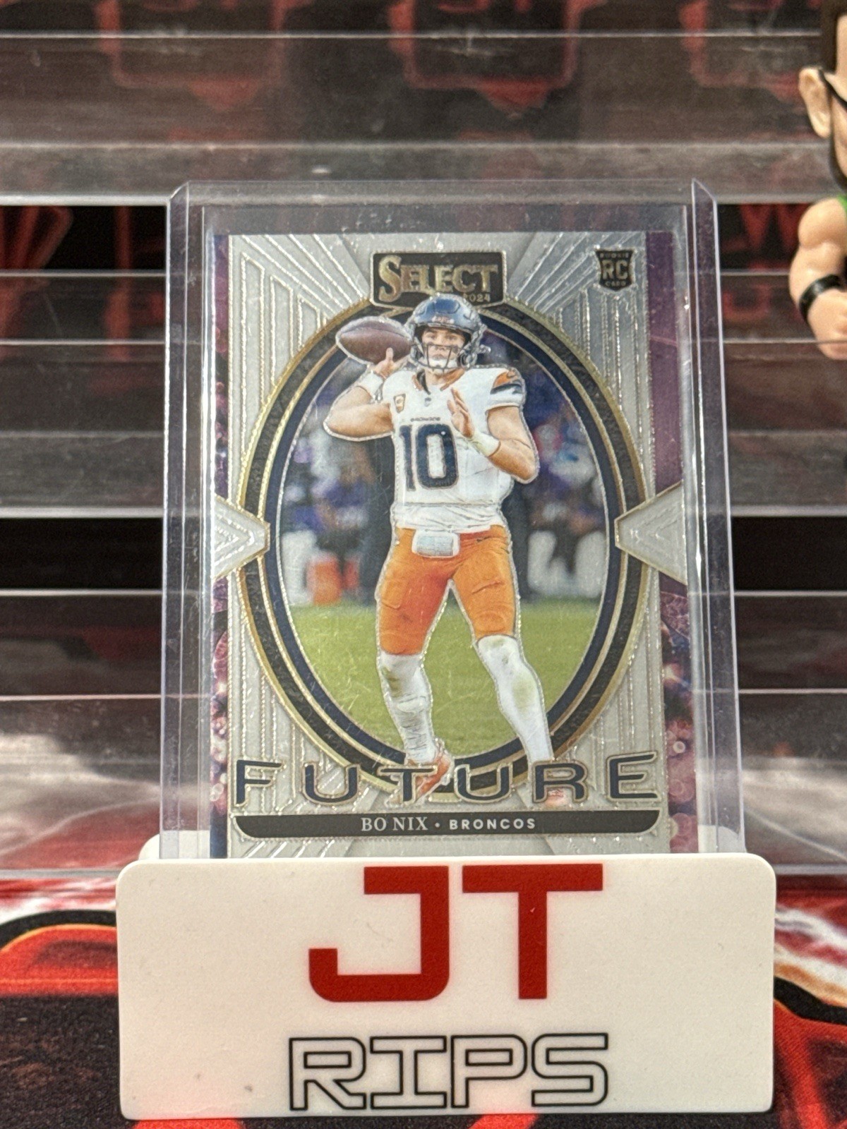 2024 Panini Select Bo Nix Select Future #7 Rookie (000490)