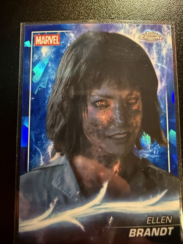 2025 Topps Marvel Ellen Brandt Chrome Phase Two #34 Iron Man 3