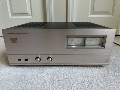 Tariff Relief Luxman M-375 Stereo Power Amplifier Excellent 125W New LED