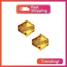 200pcs Adabele Austrian 3mm 0.12 inch Small Faceted Loose Bicone Crystal Beads