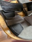 SAS Nudu black leather woman sandals 10.5 — photo 6