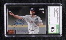 2020 Topps Stadium Club Chrome Jose Urquidy #UAJU CSG 9.5 Gem Mint Auto 0c54