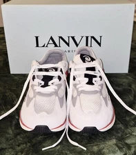 Lanvin Runner Meteor Low Top Sneakers Size UK 43 US 10