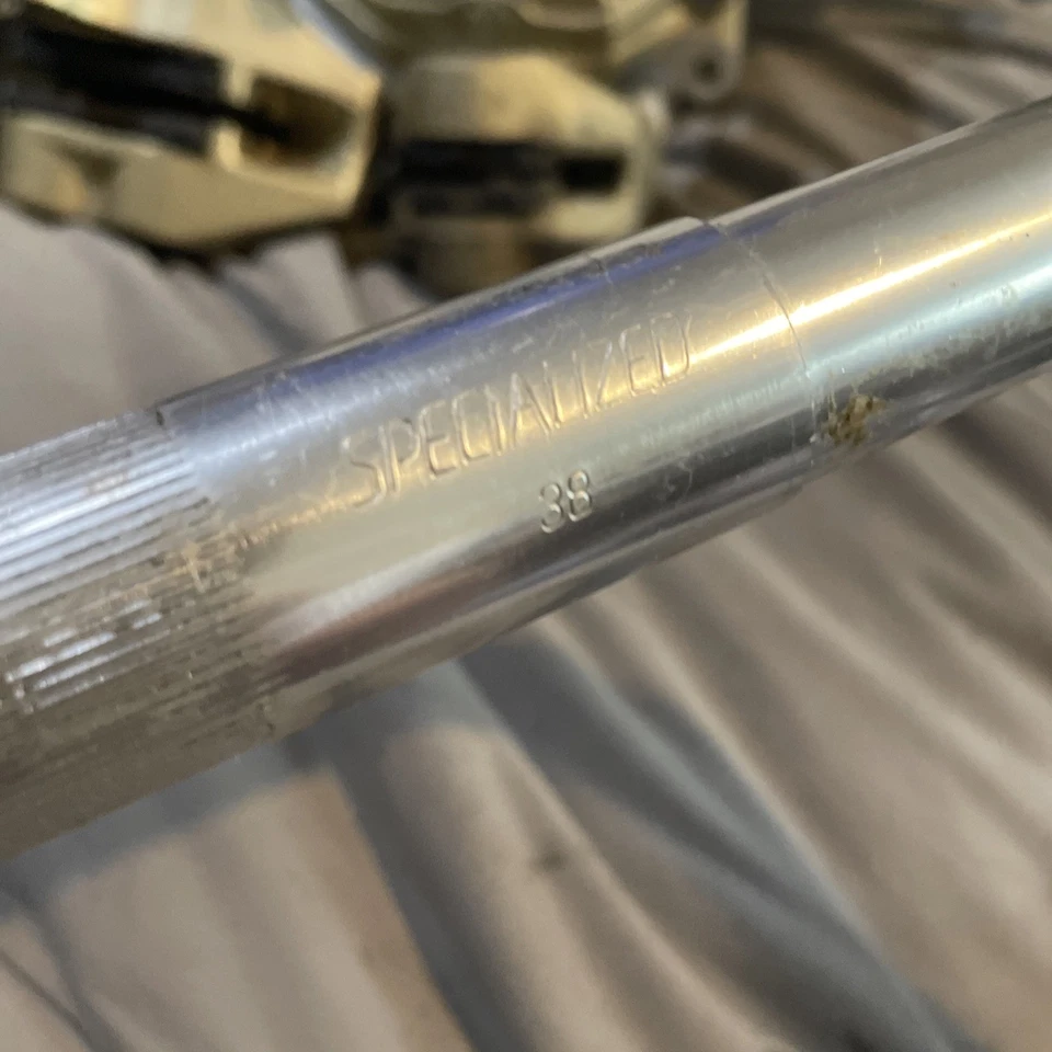 Manillar de carretera Specialized V aluminio 38 cm Foto 3 de 4