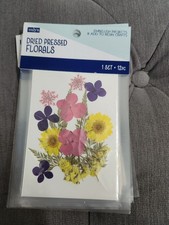 Dried Pressed Flowers 12 Piece