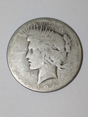 1926 Peace Silver Dollar $1 – 90% Silver – Philadelphia – Circulated Coin 136