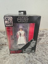 Star Wars 40th Anniversary Princess Leia Black Series Titanium Series Figures