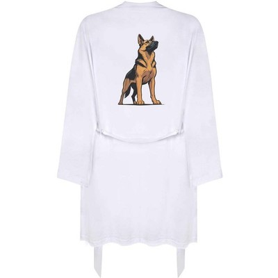 Kleiner Morgenmantel / Morgenmantel ''Stolzer Deutscher Schäferhund'' für Erwachsene (RO00125015)