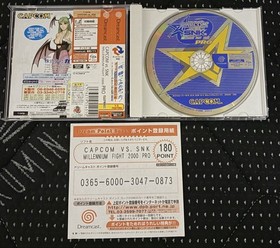 Lot 3 DC Capcom vs SNK 2000 2000 Pro 2001 NTSC-J Dreamcast From Japan