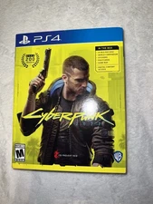 Cyberpunk 2077 Standard Edition Sony PlayStation 4, 2019, 2-Disc Set w/ Inserts