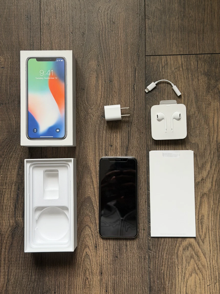 Apple iPhone X Silver 256GB for Sale | Shop New & Used Cell Phones