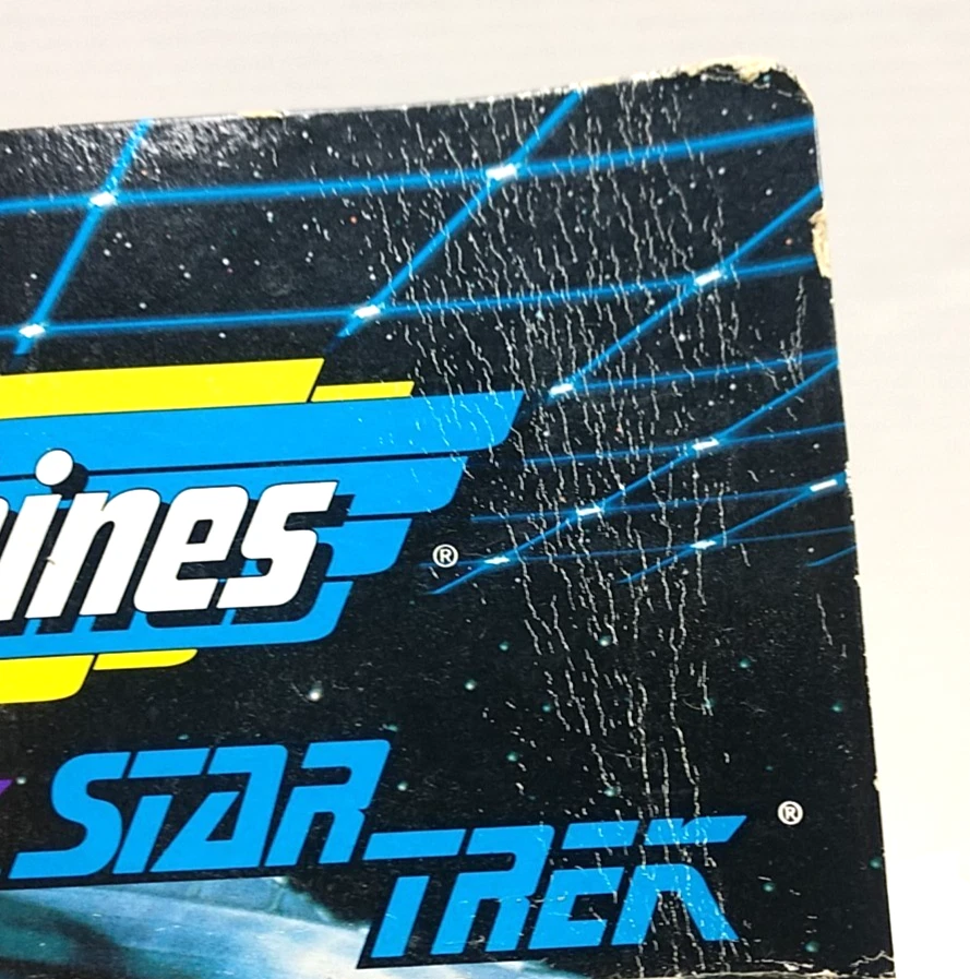 Micro Machines Star Trek Collection The Next Generation #3  1993 *Damaged* - Image 3 of 4