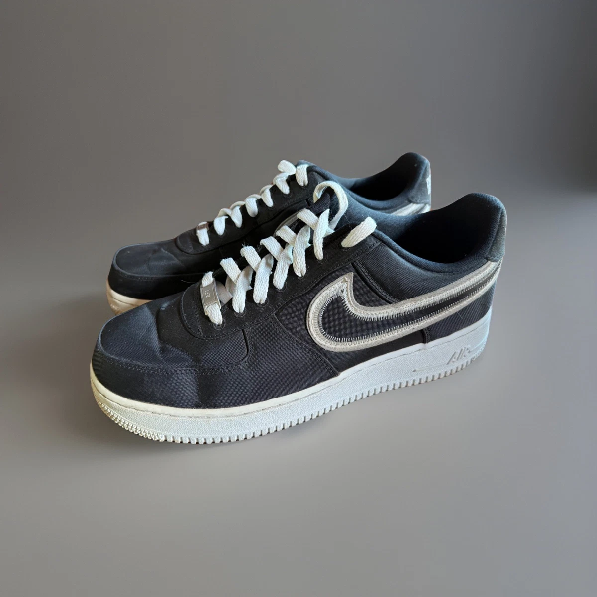 Nike Air Force 1 Low Reverse Stitch - Black for Sale