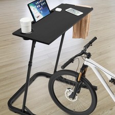 Adjustable Bike Trainer Desk, Workstation Standing Desk for Treadmill Cycling...
