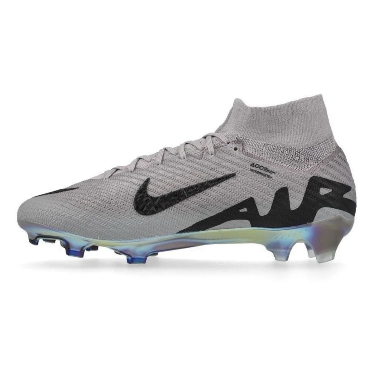 NEW Nike Mercurial Superfly 9 Elite FG Soccer Cleats HF4382-001 Size 9.5 Gray Nike Air Zoom Mercurial Superfly 9 Elite FG Rising Gem  main image 3