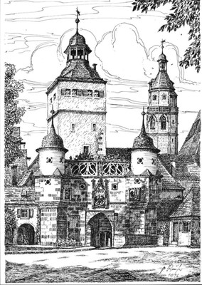 Ellinger Tor , Weißenburg