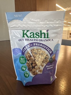 Kashi Gut Health Granola Blueberry Almond NEW Sealed Best By 5/2026