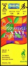 1996 Atlanta Olympic Games #Basketball Ticket Stub