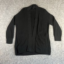 Lululemon Women  s Merino Wool Open Cardigan Black Size 4