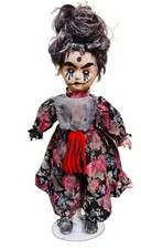 Zombie vampire doll creepy scary horror Halloween decor prop 16  Frida
