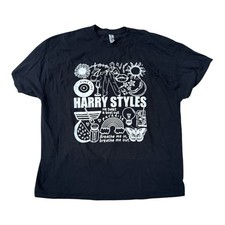 HARRY STYLES Women  s Fine Line Tour 2021-2023 Song Tee T-Shirt 2XL 