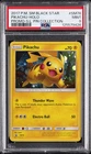 2017 POKEMON SM BLACK STAR PROMO SHINING LEGENDS PIN COLL PIKACHU-HOLO PSA 9
