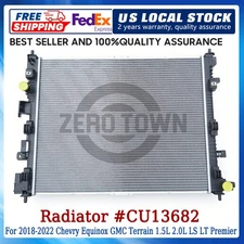 13682 Radiator for Chevry Equinox GMC Terrain LS LT Premier Sport 1.5L 2.0L