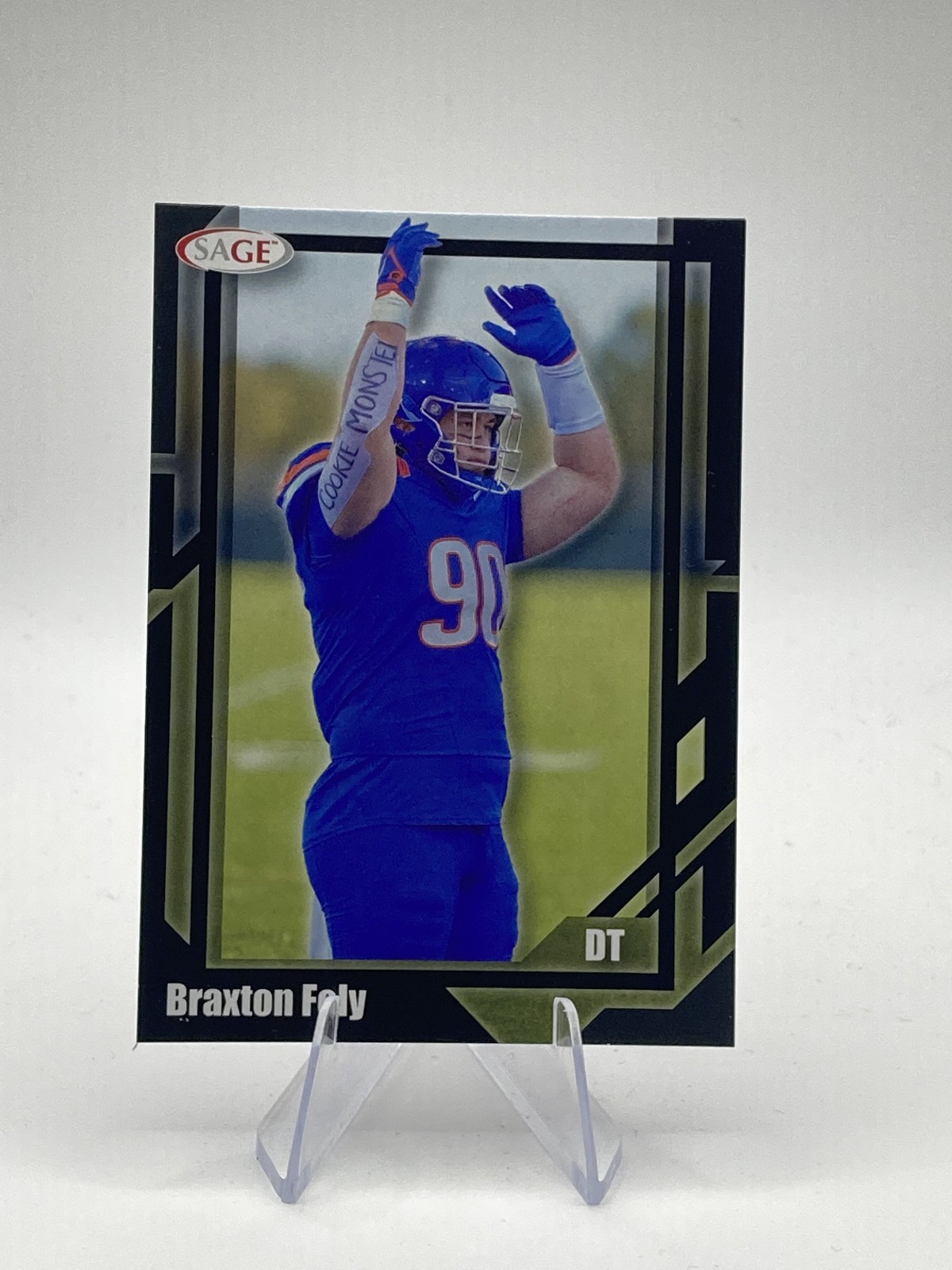 2026 SAGE - Braxton Fely #3 Black - Boise State