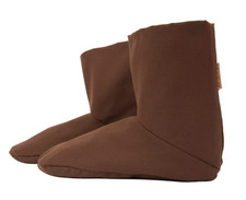 Eco-Fin Herbal Booties, Chocolate, 1 pair