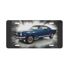 1965 Ford Mustang Gt K Code License Vanity Plate 1965 Ford Mustang Gt K Code License Vanity Plate