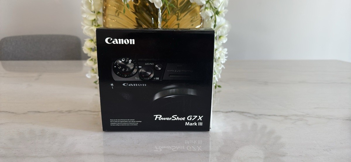Canon PowerShot G7 X Mark III - 20.1MP Point & Shoot Digital