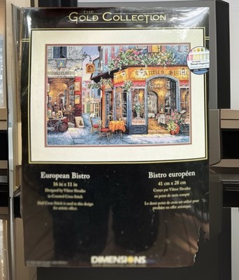 Dimensions Kreuzstich-Set „Sommerfee“ – 35,6 X 30,5 Cm, Mit Metallfaden, Grauem Aida-Stoff, Nadel & Anleitung