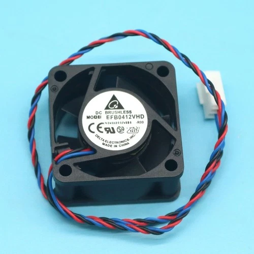 Delta EFB0412VHD BRUSHLESS MODEL DC12V 0.18A 3 Wire 3-Pin -R00 Cooling Fan