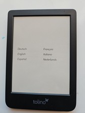 Tolino Shine color eBook-Reader, Schwarz 6 Zoll 16GB WLAN Bluetooth 