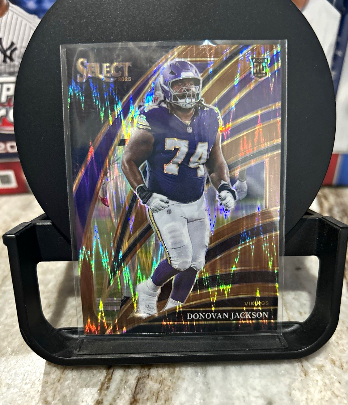 Panini 2025 Select Donovan Jackson Minnesota Vikings #263 RC Club Level /199