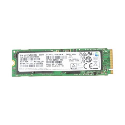 Samsung SM961 NVMe MZVPW256HEGL-00000 256GB SSD (M.2, PCIe) 3100 MB/s sg