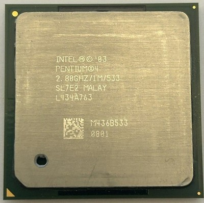 Intel Pentium 4 SL7E2 2,80GHz 1M 533MHz Sockel 478 Prozessor - Prescott Core
