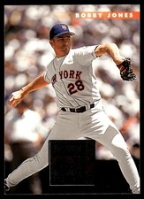 Bobby Jones 1996 Donruss #430 New York Mets MLB READ FREE SHIPPING AutographDen