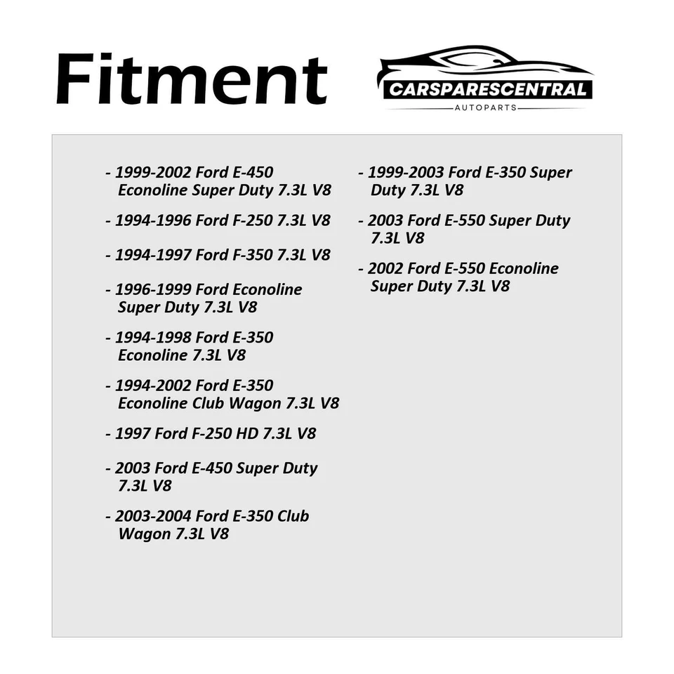 Hoja del ventilador de refrigeración del motor para Ford E-550 Super Duty 2003 7,3 L Foto 2 de 4