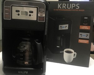 Krups EC311 Savoy programables digitales Cafetera Máquina Con Jarra De  Vidrio | eBay
