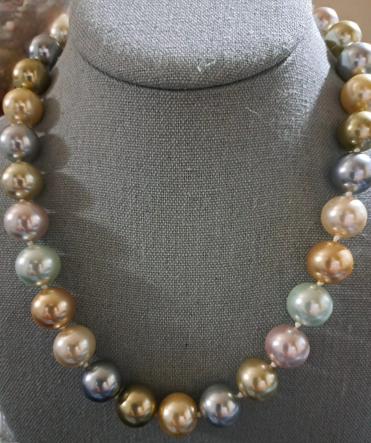 Vintage KJL Kenneth Jay Lane Chunky Faux Pearl Ne… - image 6