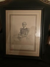 President General Zachary Taylor Lithograph March 1849 Frame Marie Alophe French